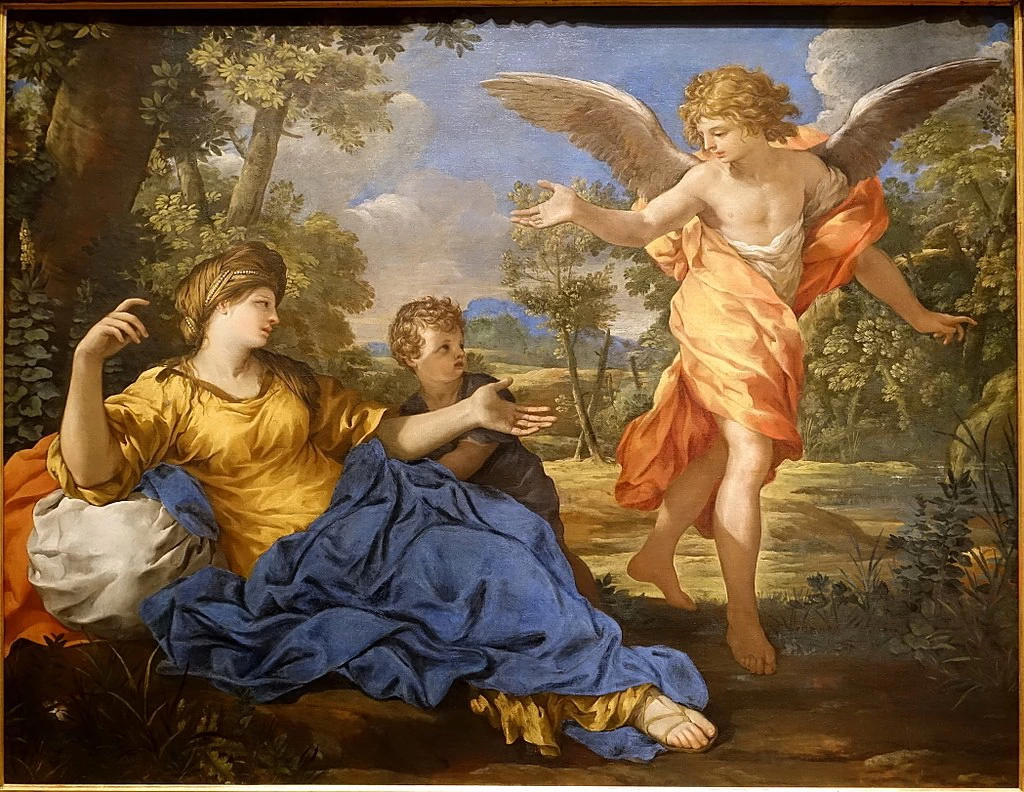 Agar e l'angelo - aiuti, Mable Ringling Museum of Art, Sarasota